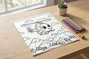 679 General Vehicle Coloring Pages, a Transportation Illustration by ikarifq shop (Thumbnail 5 of 5)