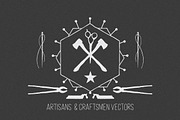 Artisans & Craftsmen Vector Bundle, an Illustration by danielcomerci (Thumbnail 1 of 4)