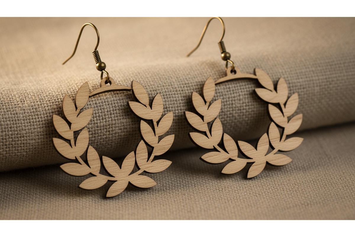 Floral Charm Earring Files, a Graphic by musafir_fashion (Photo 6 of 11)