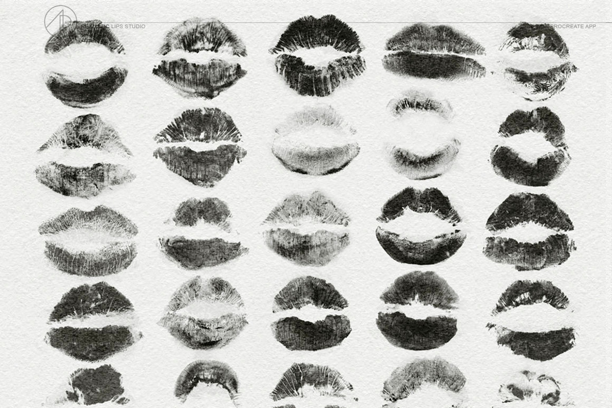 Real Lips procreate Brushes, a Brush Add-On by AP Studio (Photo 5 of 15)