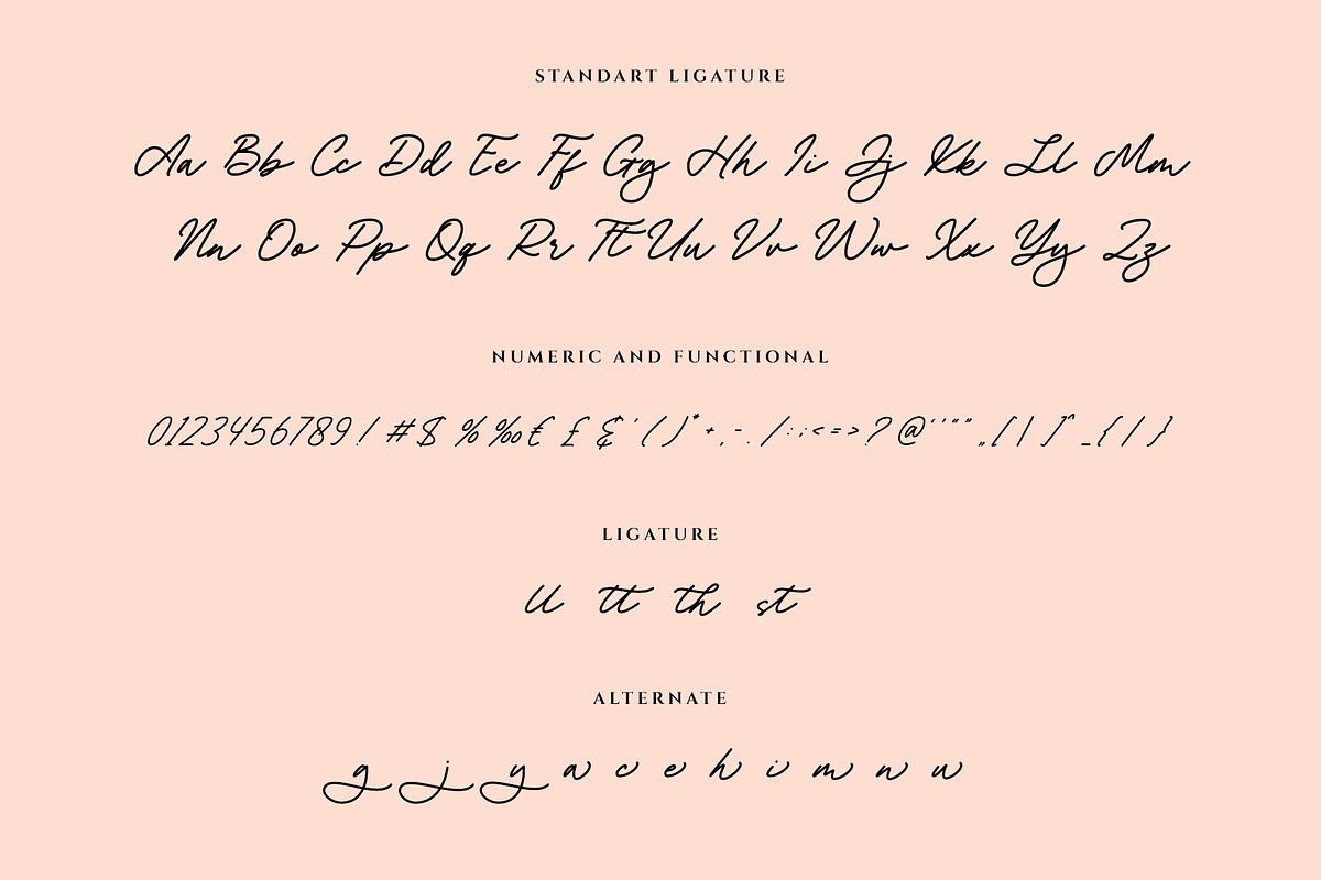 Antyna Handwritten Font, a Font by RantautypeStudio (Photo 12 of 13)
