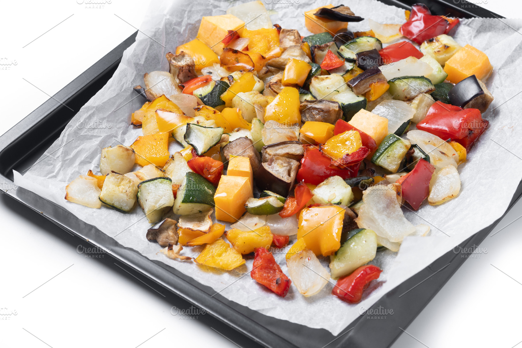 Roasted vegetables, a Food & Drink Photo by etorres69