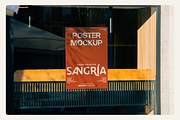 Window Poster Mockup PSD, an Advertising Mockup by Bruto Mockups (Thumbnail 3 of 3)