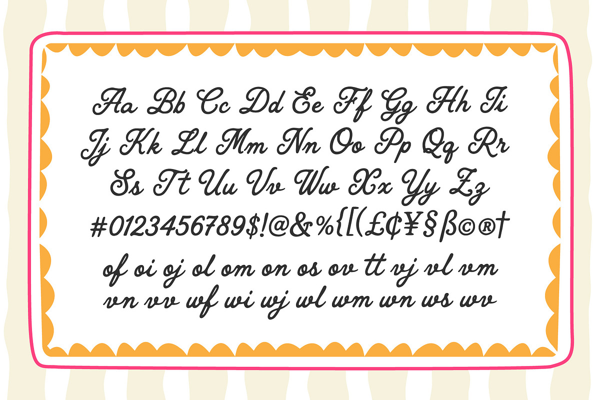 Tropical Splash Vintage Duo, a Script Font by Tyasify (Photo 13 of 15)
