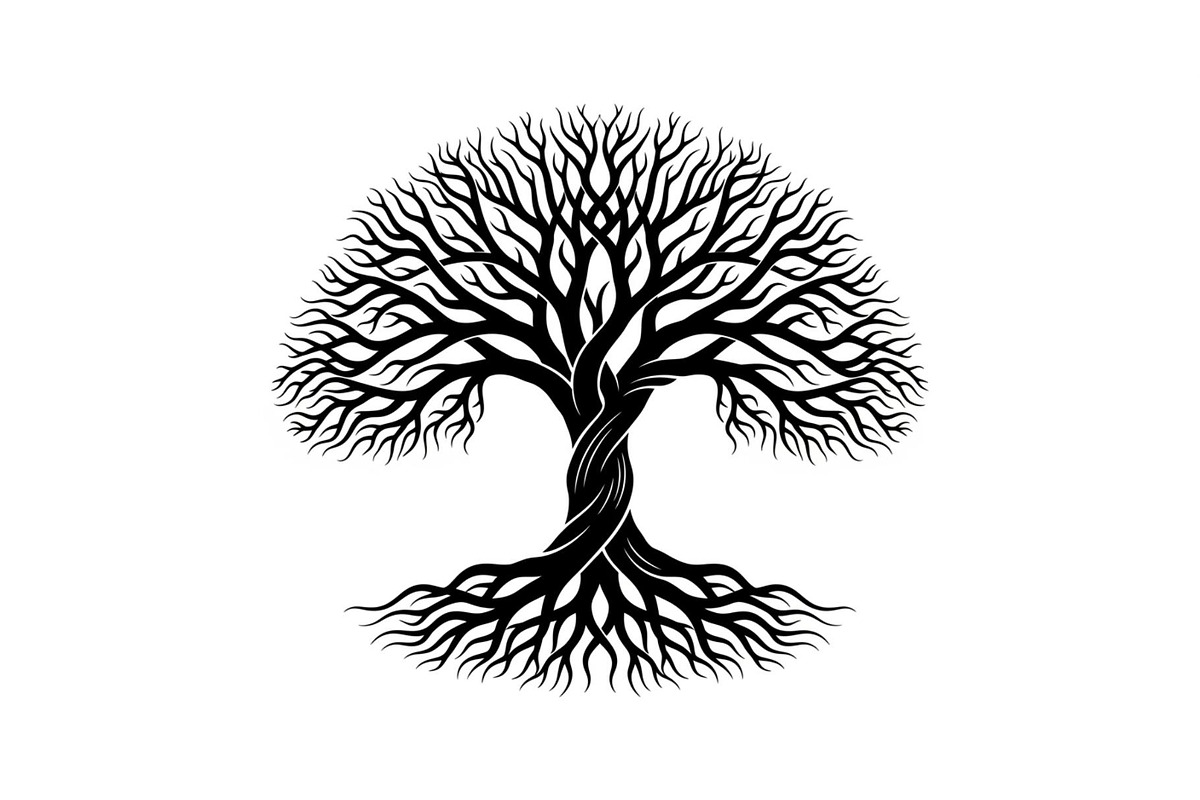 Sacred Tree of Life Vector Bundle, an Illustration by Designs_River (Photo 39 of 51)