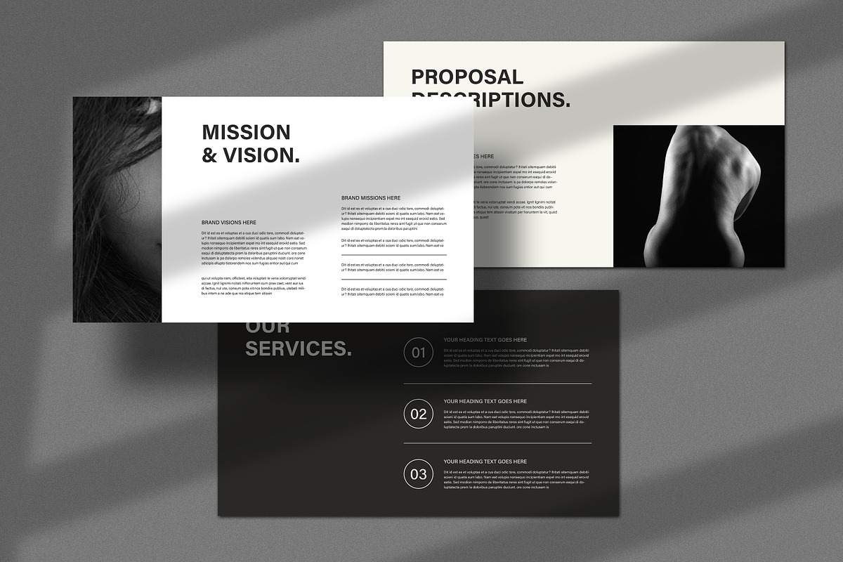 Brand Proposal Presentation Template, a Presentation Template by Artisan Vibes (Photo 3 of 10)