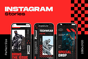 Underpass Techwear Instagram Kit, a Social Media Template by Shinra Labs (Thumbnail 7 of 10)