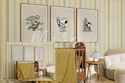MIA | Cute Nursery Frame Mockup Set, a Household Mockup by SoleilHomeMockups (Thumbnail 11 of 13)