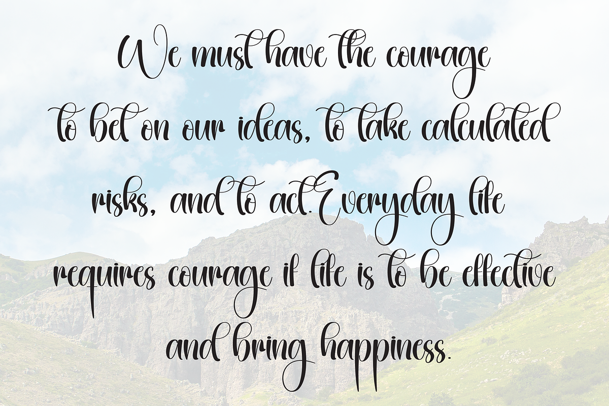 Coasters | Script Font, a Handwritten Font by Scratchones (Photo 6 of 9)