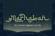 Buballen Arabic Typeface, a Script Font by alit design (Thumbnail 6 of 14)