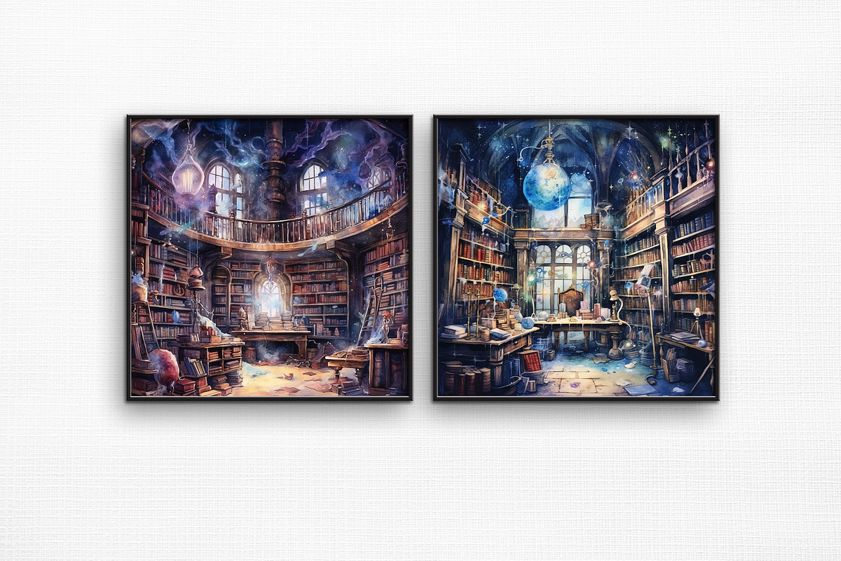 A Magical Archive, a Background Graphic by Curve Design (Photo 5 of 5)