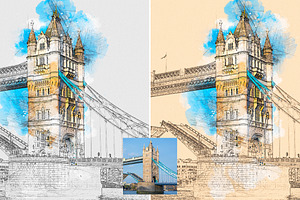 Archi Sketch Photoshop Action