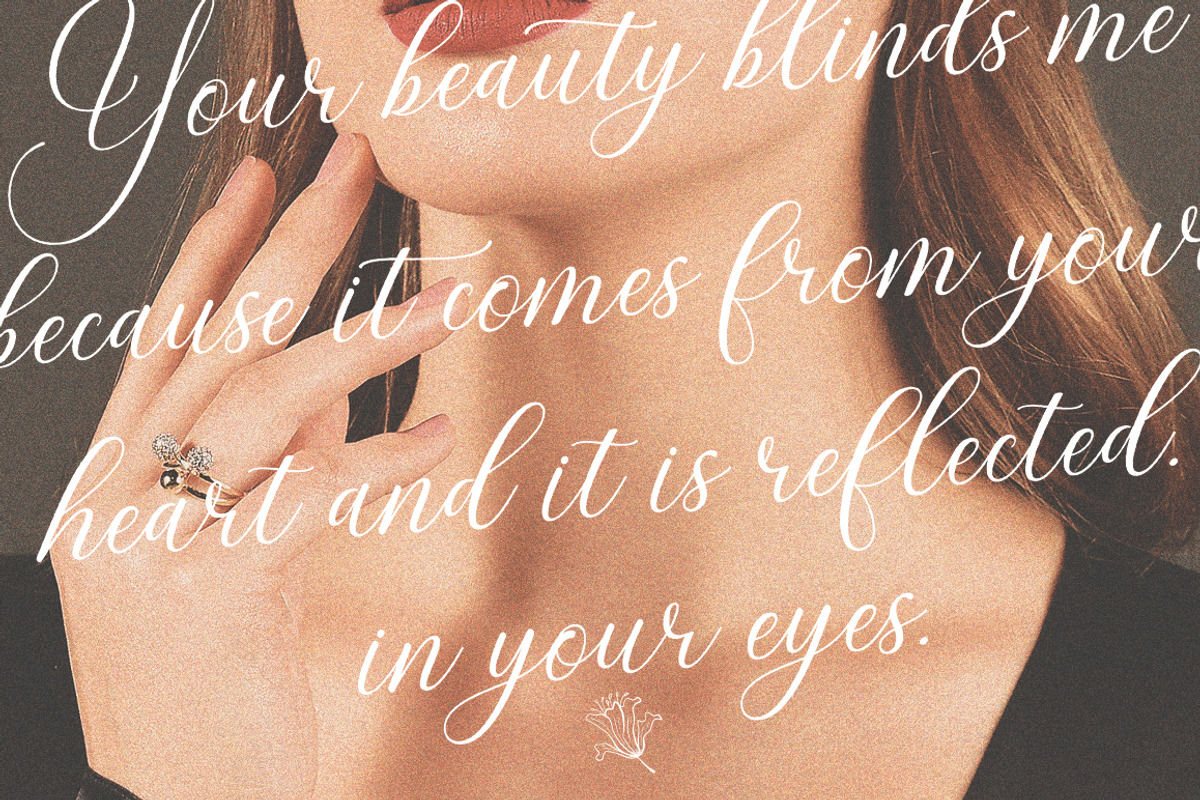 Magnolias Script, a Script Font by Suza Studio (Photo 7 of 10)