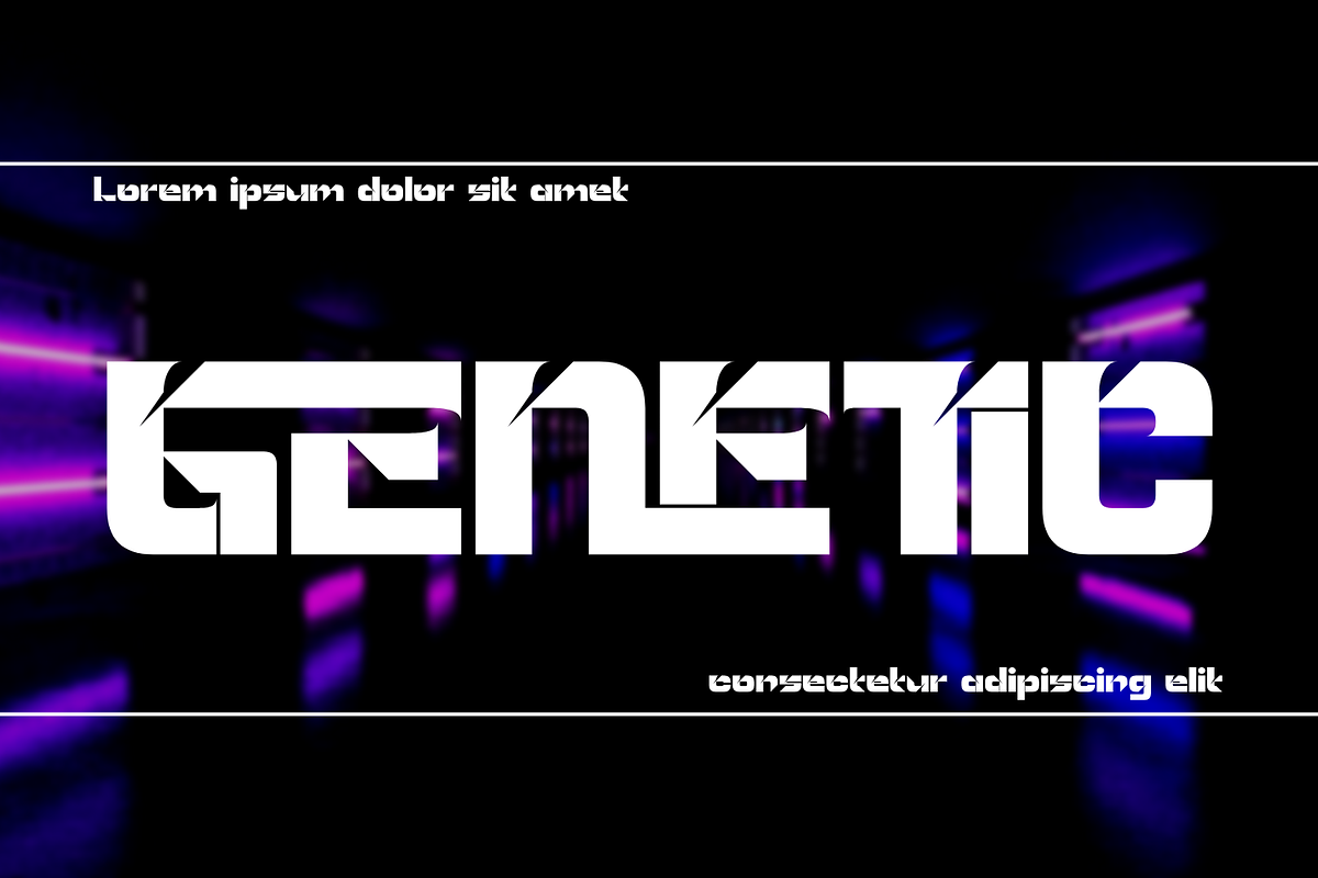TRAUMA HEALING - FUTURISTIC FONT, a Sans Serif Font by 177Studio (Photo 3 of 8)