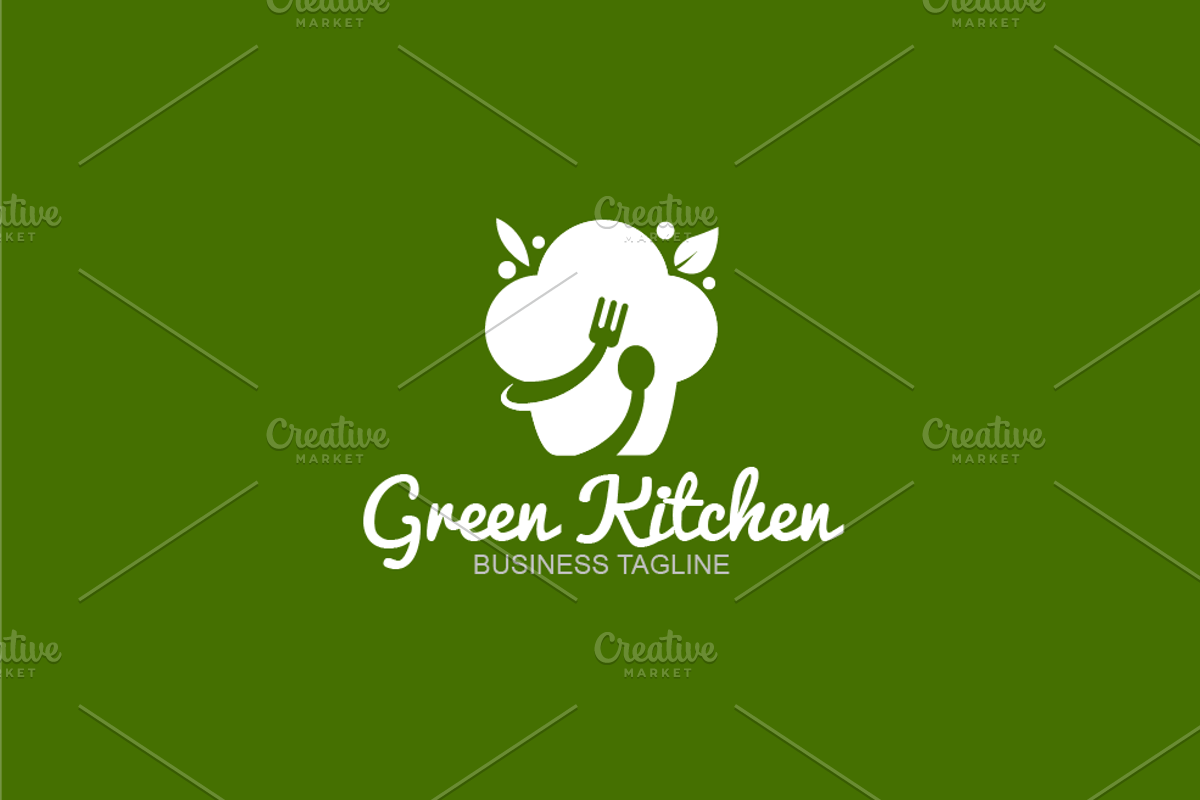 Green Kitchen, a Branding & Logo Template by Twelve.std (Photo 3 of 3)