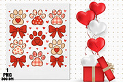 Coquette Dog Paw PNG, an Illustration by Daily.Designs (Thumbnail 5 of 5)