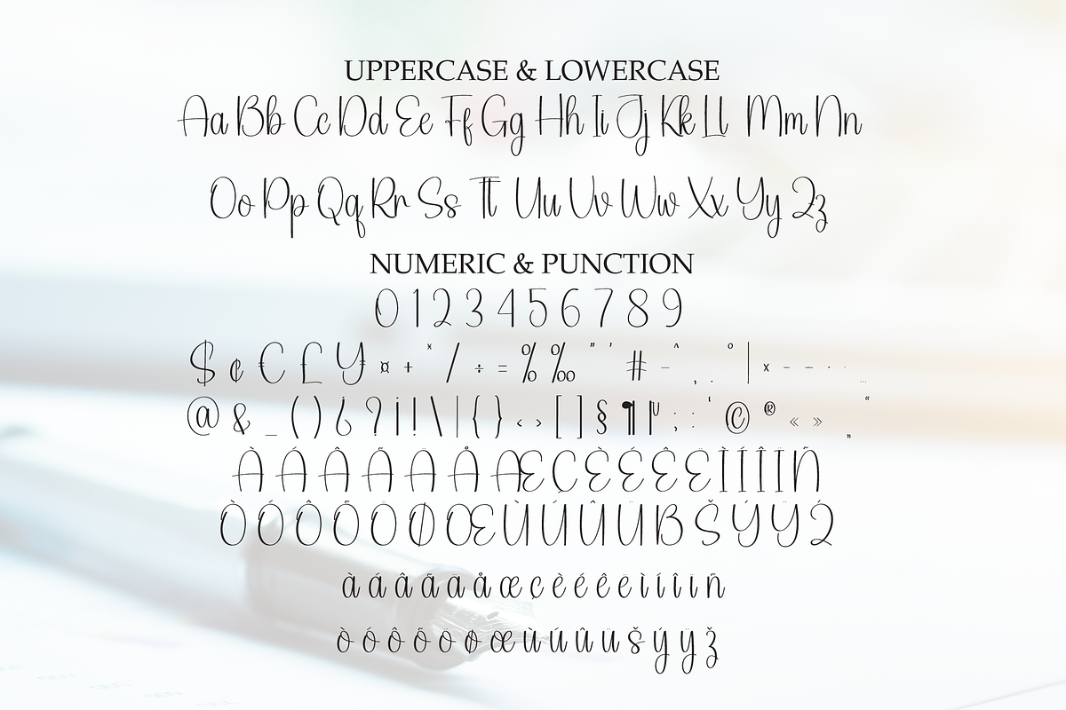 Calligraphy | Script Font, a Handwritten Font by Scratchones (Photo 7 of 8)