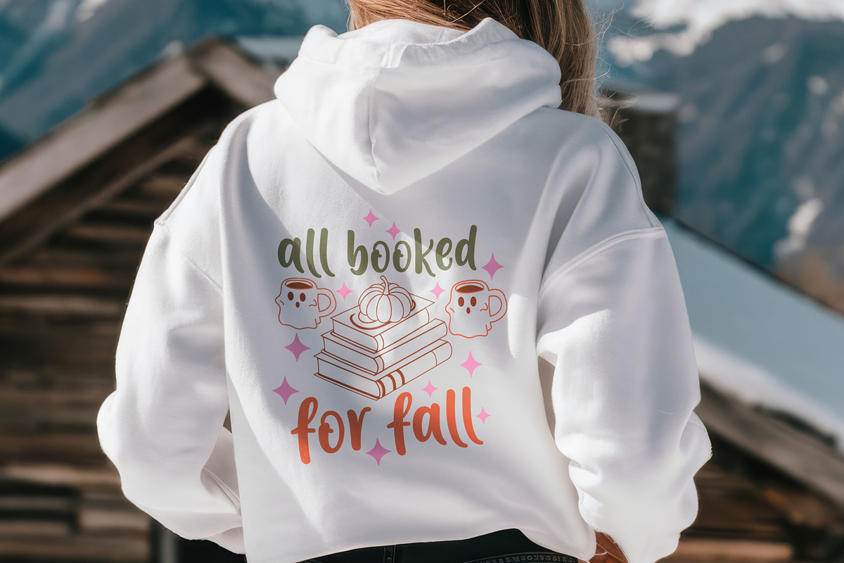 All Booked For Fall Cute Autumn SVG, a Graphic by mh_arif (Photo 2 of 4)
