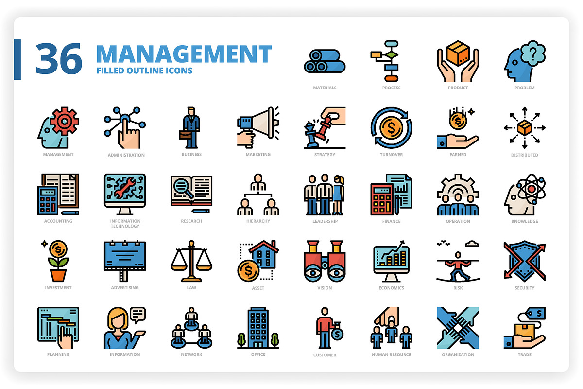 3,600 Icons x3 Styles, an Outline Icon by monkik (Photo 198 of 299)