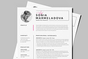 Clean And Creative Minimal Resume, a Resume Template by PixelStudio (Thumbnail 1 of 6)