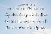 Sunshine | Script Font, a Handwritten Font by Scratchones (Thumbnail 8 of 9)