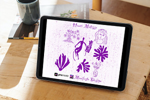 15 Henri Matisse Procreate Stamps 16