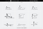 168 LETTER A SIGNATURE monogram logo, a Branding & Logo Template by Whimsical Logoshop (Thumbnail 9 of 16)