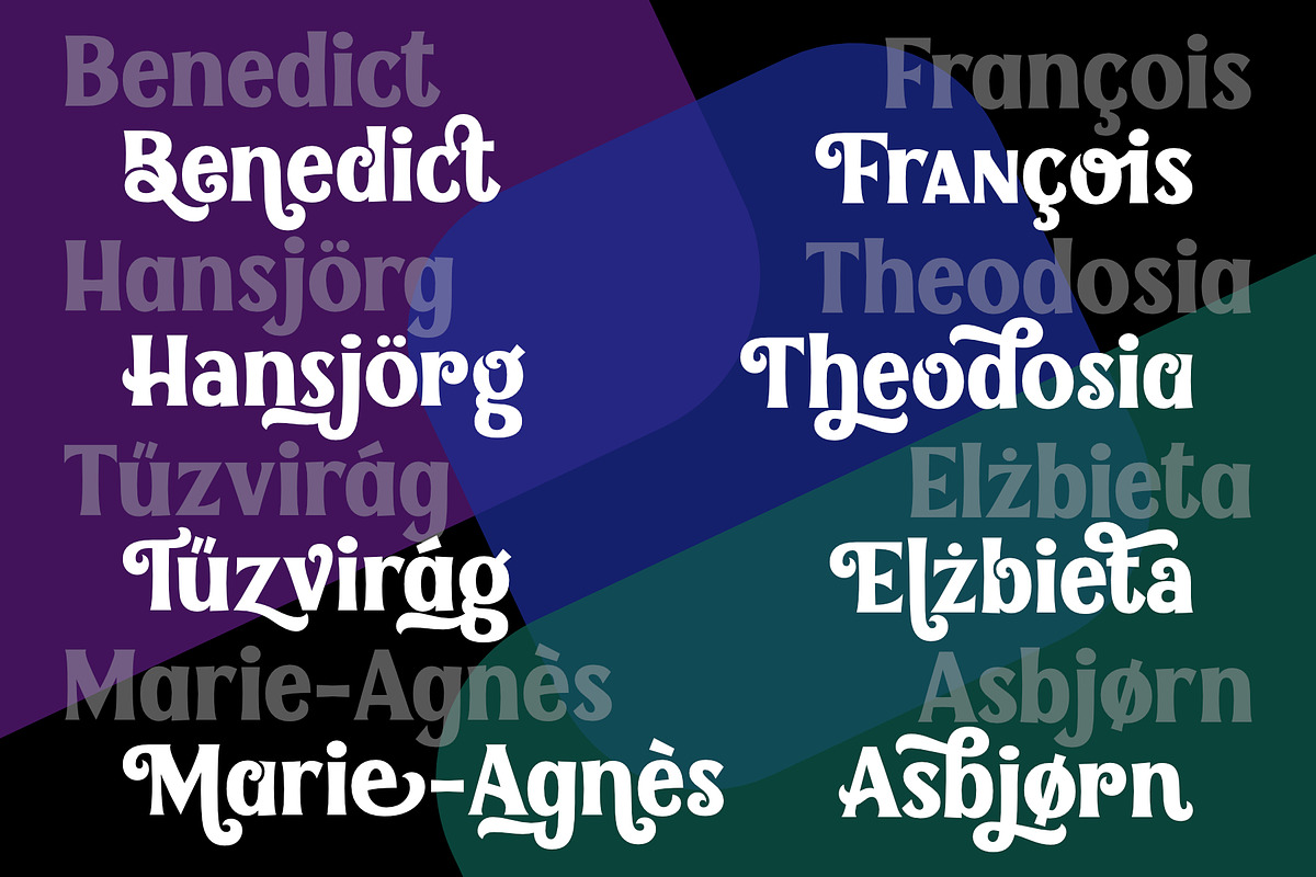 Witch Hazel: a flared serif font!, a Serif Font by Missy Meyer (Photo 8 of 9)