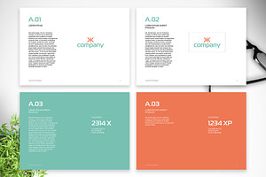 Clean And Simple Brand Book Guidelin