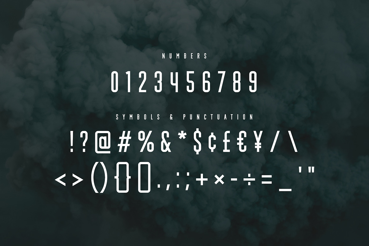 Riot - Industrial Font, a Font by Aurora Graphics (Photo 3 of 5)