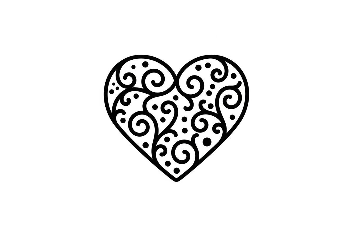 Ornate Heart Vector Bundle, an Illustration by Designs_River (Photo 36 of 51)