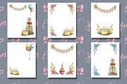 Cute Chick Birthday Collection, an Animal Illustration by IrynaPanashii (Thumbnail 6 of 7)