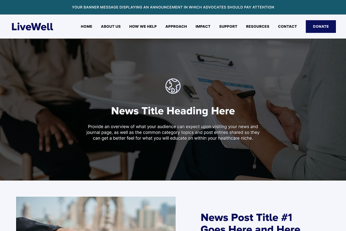 Healthcare Showit Website Template, a WordPress Template by Studio Humankind (Photo 12 of 20)