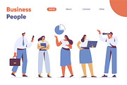 Business people vector bundle, a Person Illustration by Vector_Art (Thumbnail 12 of 18)