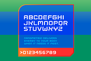 Nanometric Sports Font (2 styles), a Sans Serif Font by SelfBuild Type (Thumbnail 3 of 5)