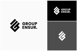 Initial Letter GE EG Monogram Logo, a Branding & Logo Template by ika trisiana