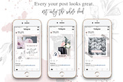Instagram Posts Seamless Template, a Social Media Template by Bang Bang Bureau (Thumbnail 3 of 9)