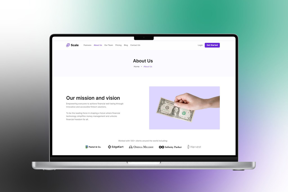 Scale - SaaS Website Template, a Wix Template by TweakDesigns (Photo 2 of 5)
