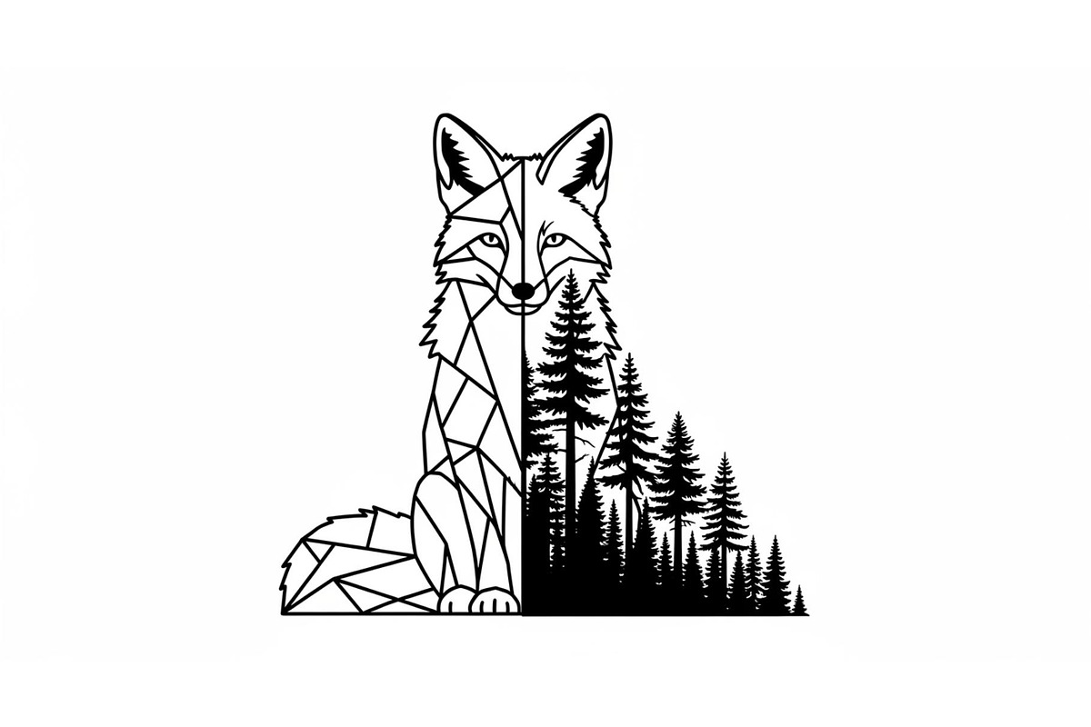 Fox Forest Silhouette Vector Bundle, an Illustration by Creativeshirt (Photo 22 of 31)