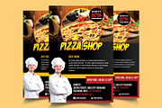Pizza Shop Flyer Template, a Flyer Template by mesuka (Thumbnail 2 of 2)