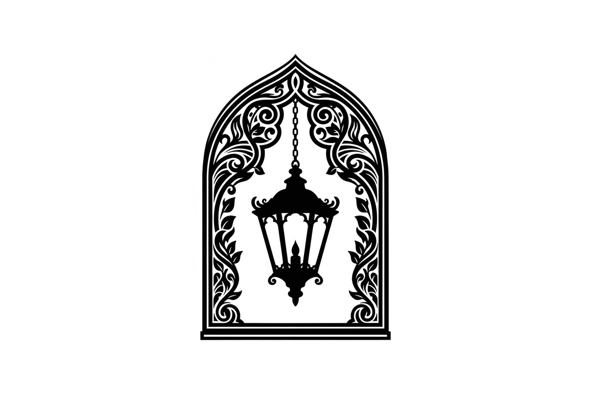 Ornate Lantern Arch SVG Bundle, an Illustration by jahid234 (Photo 7 of 31)