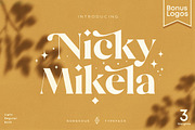 Mikela - Gorgeous Typefaces, a Serif Font by Kaligra.co (Thumbnail 1 of 49)