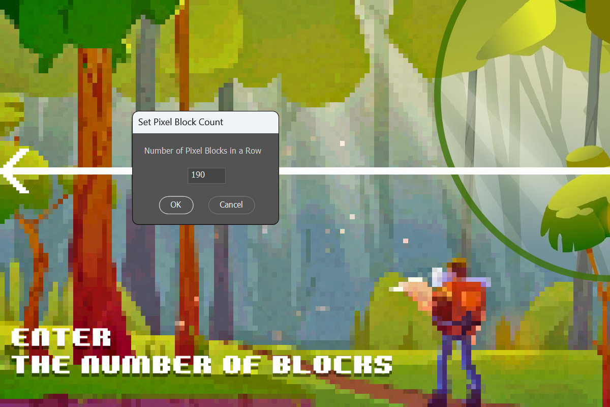 Pixel Art Studio Action, an Action Add-On by DesignRocket (Photo 3 of 9)