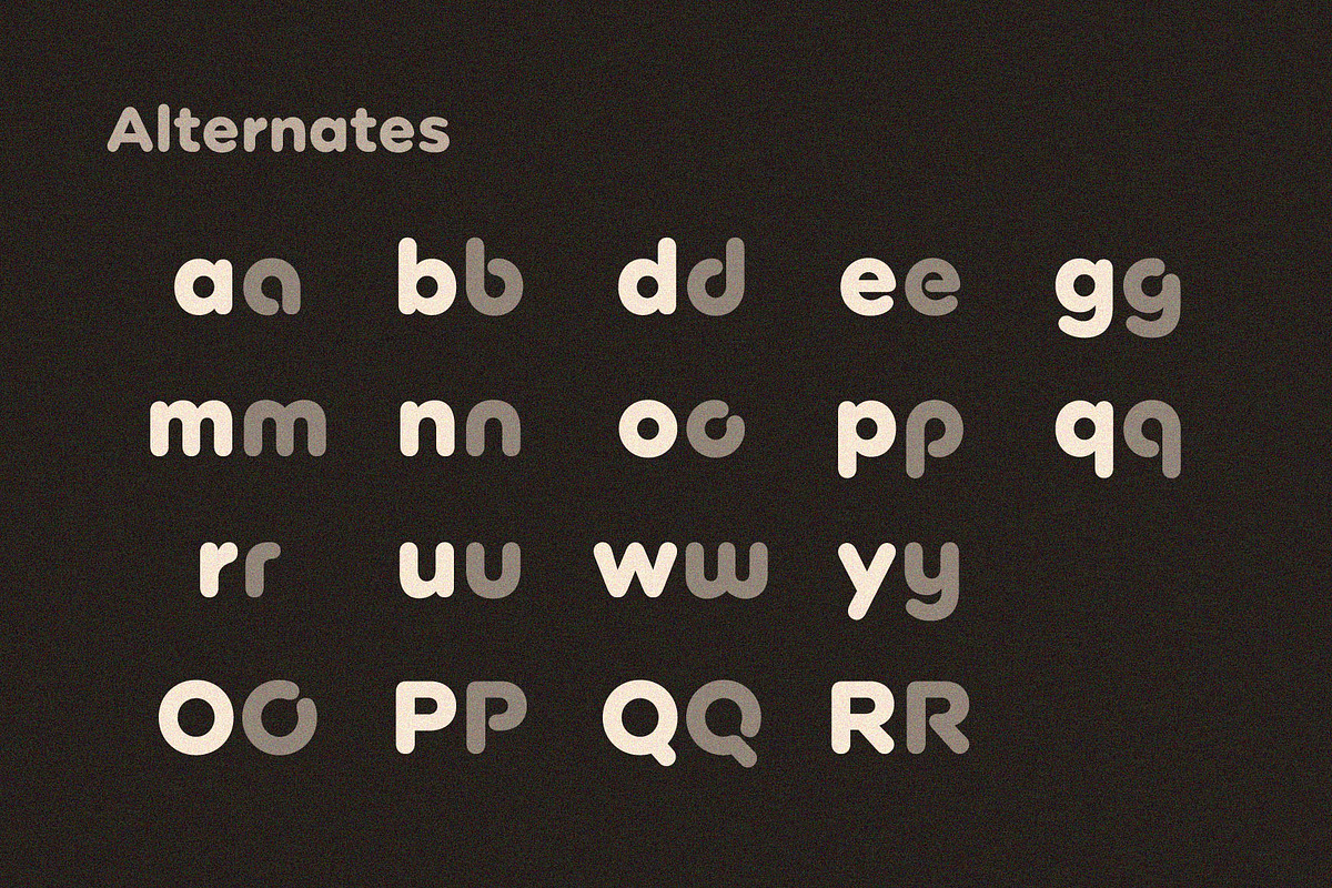 Donuto Font, a Sans Serif Font by Arbuz (Photo 4 of 8)