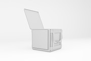 Food Delivery Bag Mockup, an Advertising Mockup by Qaleb Studio (Thumbnail 2 of 2)