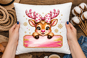 Custom Name Reindeer Christmas, a Seasonal Illustration by designcity5 (Thumbnail 3 of 4)