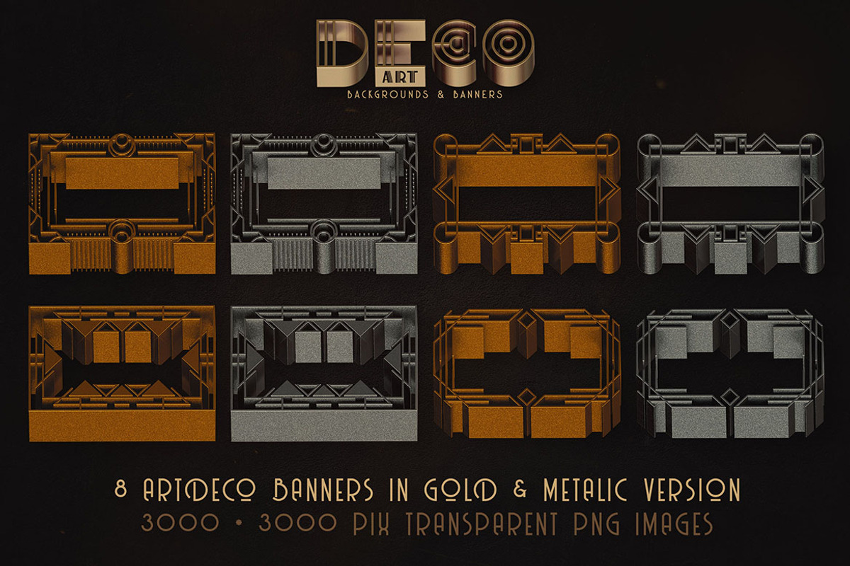 SALE Art Deco Toolkit, a Background Graphic by Cruzine (Photo 18 of 111)