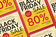 Black Friday Flyer, a Flyer Template by Tokosatsu (Thumbnail 3 of 3)
