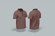 Polo Tshirt Mockup, a Shirt Mockup by groens (Thumbnail 4 of 4)