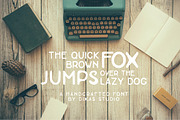 Hantam Mereka - Handcrafted typeface, a Sans Serif Font by Dikas Studio (Thumbnail 2 of 3)